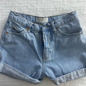 Topshop mom shorts US size 2